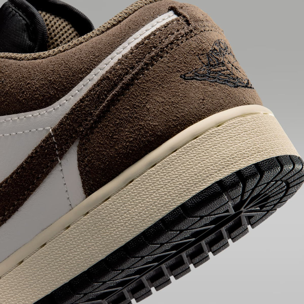 Air Jordan 1 Low Big Kids' Shoes - Palomino/Phantom/Sail/Black - Image 8