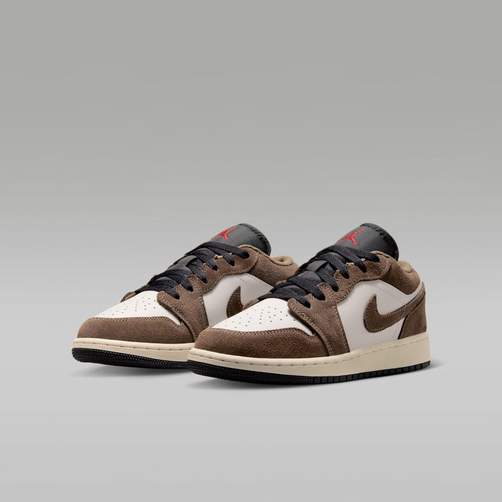 Air Jordan 1 Low Big Kids' Shoes - Palomino/Phantom/Sail/Black - Image 5