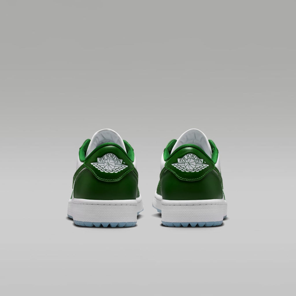 Women's Air Jordan 1 Low G Golf Shoes - Forest Green/White/White