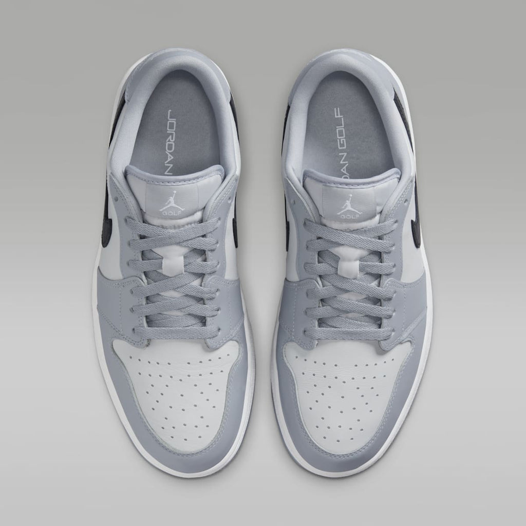 Air Jordan 1 Low G Golf Shoes - Wolf Grey/Photon Dust/White/Black - Image 4