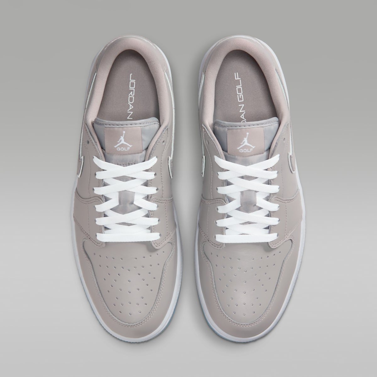 Air Jordan 1 Low G Golf Shoes - Medium Grey/Blue Tint/White - Image 4