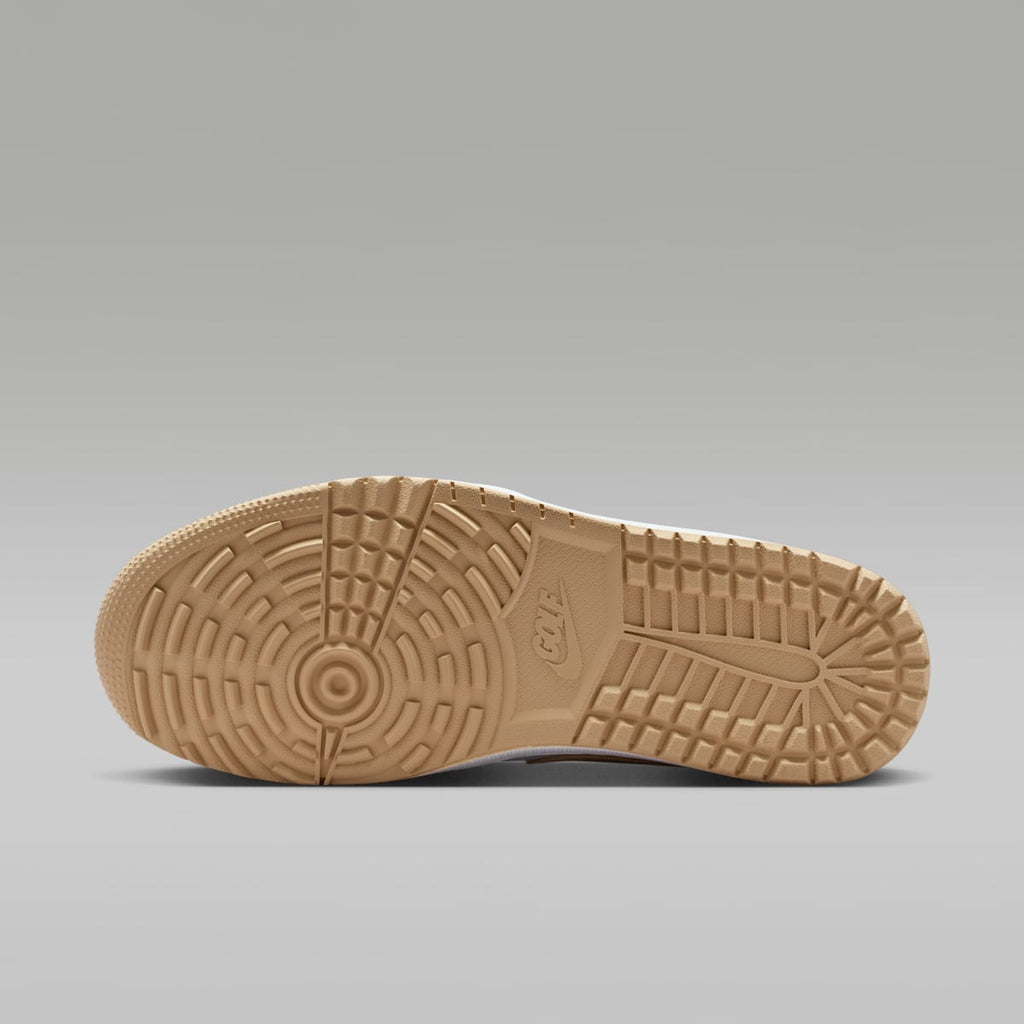 Air Jordan 1 Low G Golf Shoes - White/White/Linen - Image 2