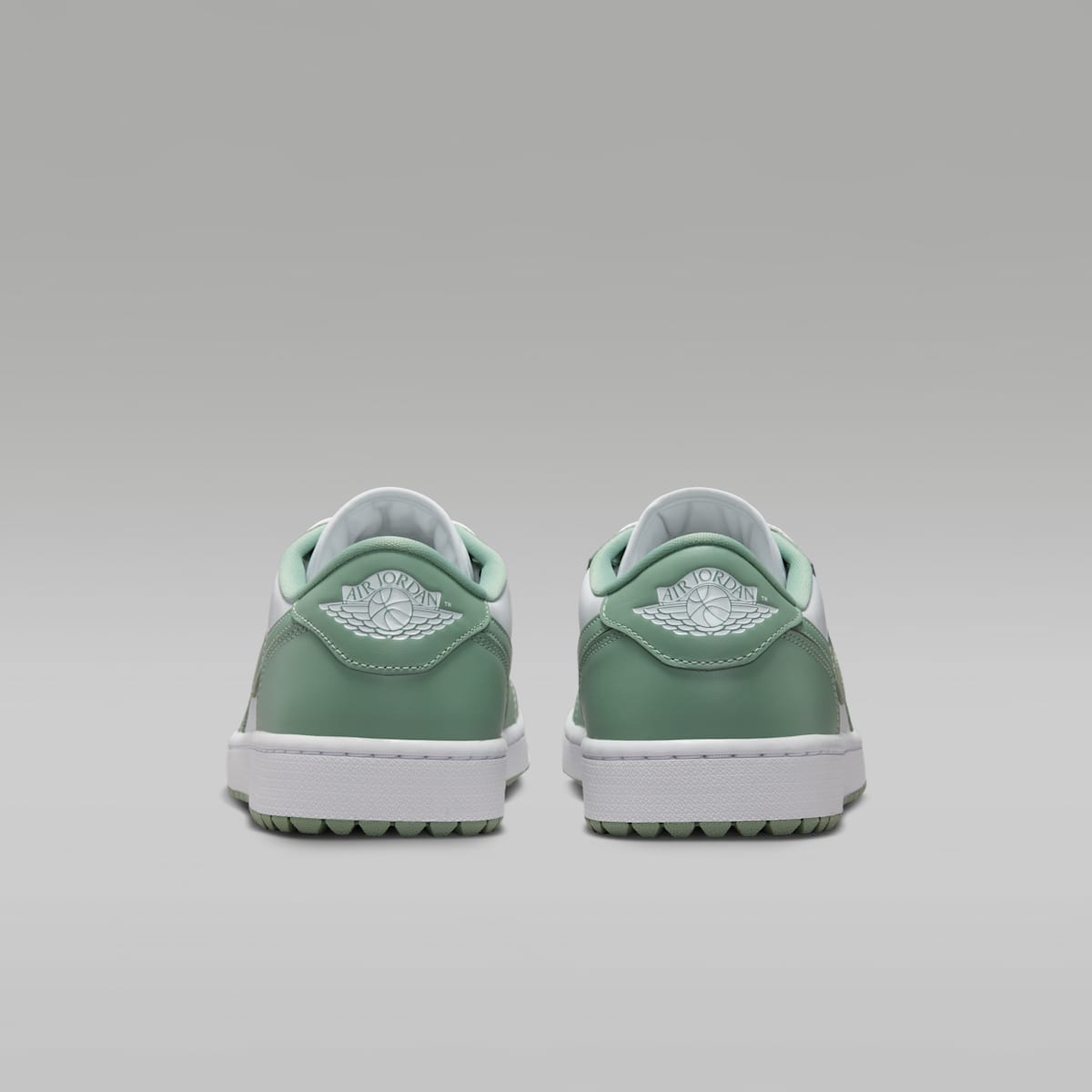 Women's Air Jordan 1 Low G Golf Shoes - Steam/White/Tangerine Tint/Steam