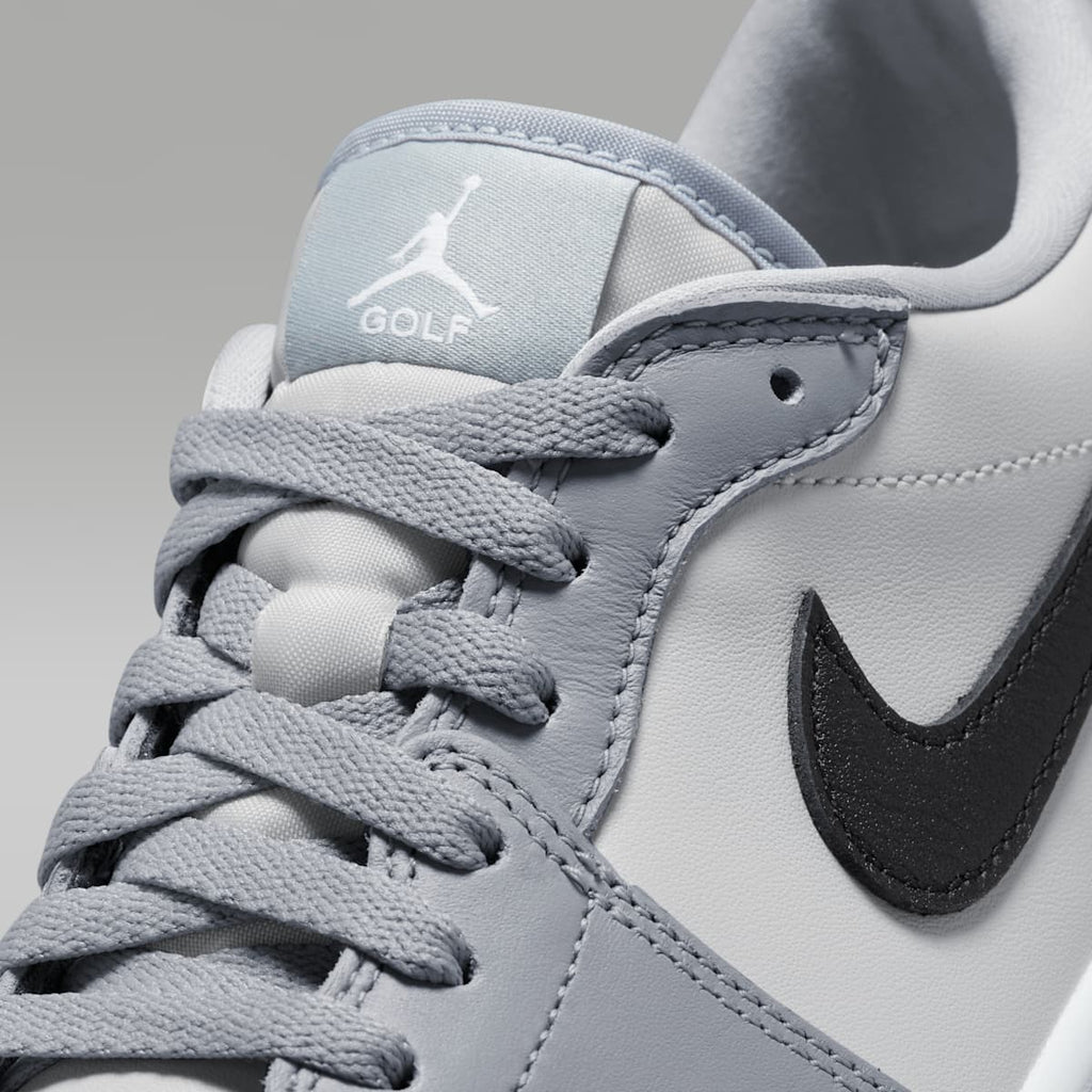 Air Jordan 1 Low G Golf Shoes - Wolf Grey/Photon Dust/White/Black - Image 9