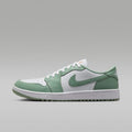Women's Air Jordan 1 Low G Golf Shoes - Steam/White/Tangerine Tint/Steam