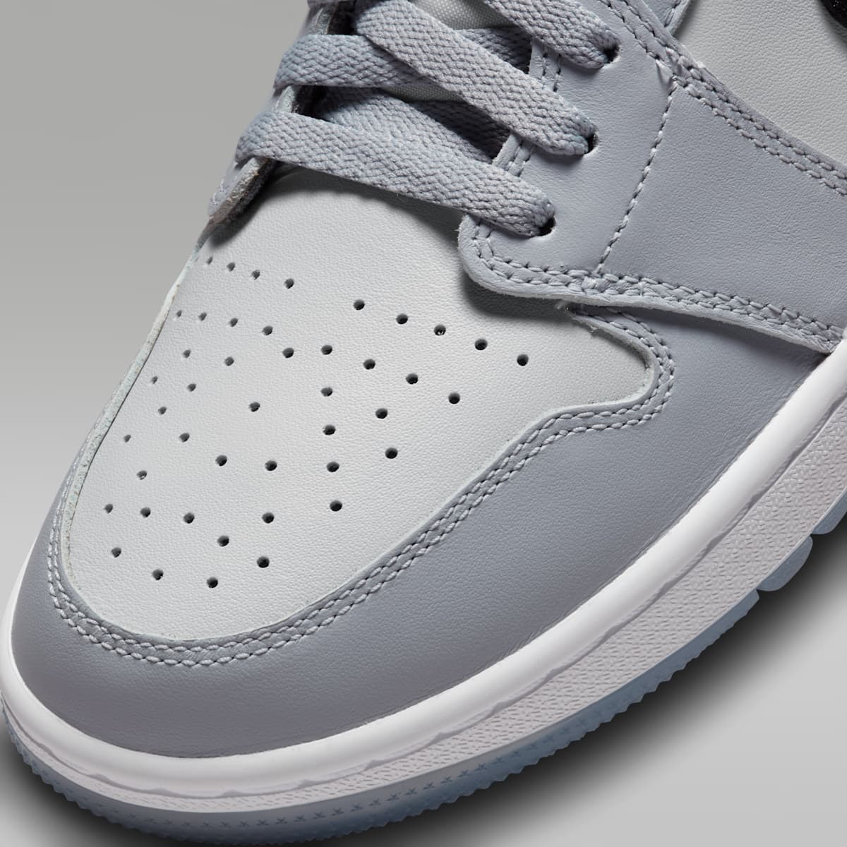 Air Jordan 1 Low G Golf Shoes - Wolf Grey/Photon Dust/White/Black - Image 7