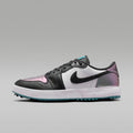 Air Jordan 1 Low G Spiked Golf Shoes - Mineral Teal/White/Black - Image 1