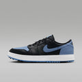 Air Jordan 1 Low G Spiked Golf Shoes - Black/White/Chambray - Image 1