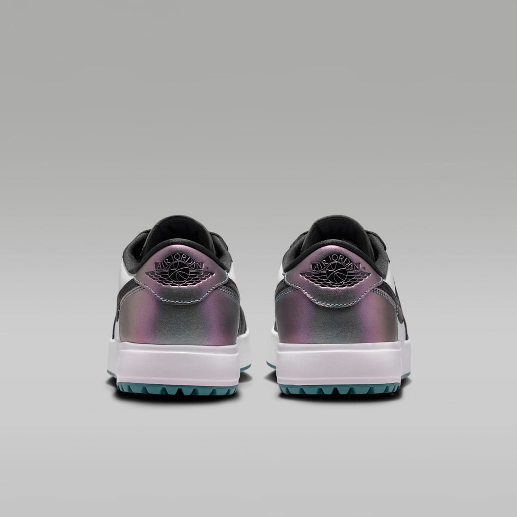Air Jordan 1 Low G Spiked Golf Shoes - Mineral Teal/White/Black - Image 6