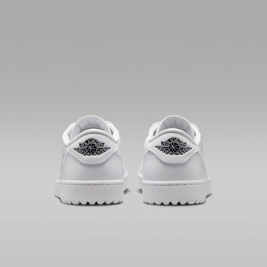 Air Jordan 1 Low G Golf Shoes - White/Obsidian/White/White - Image 6
