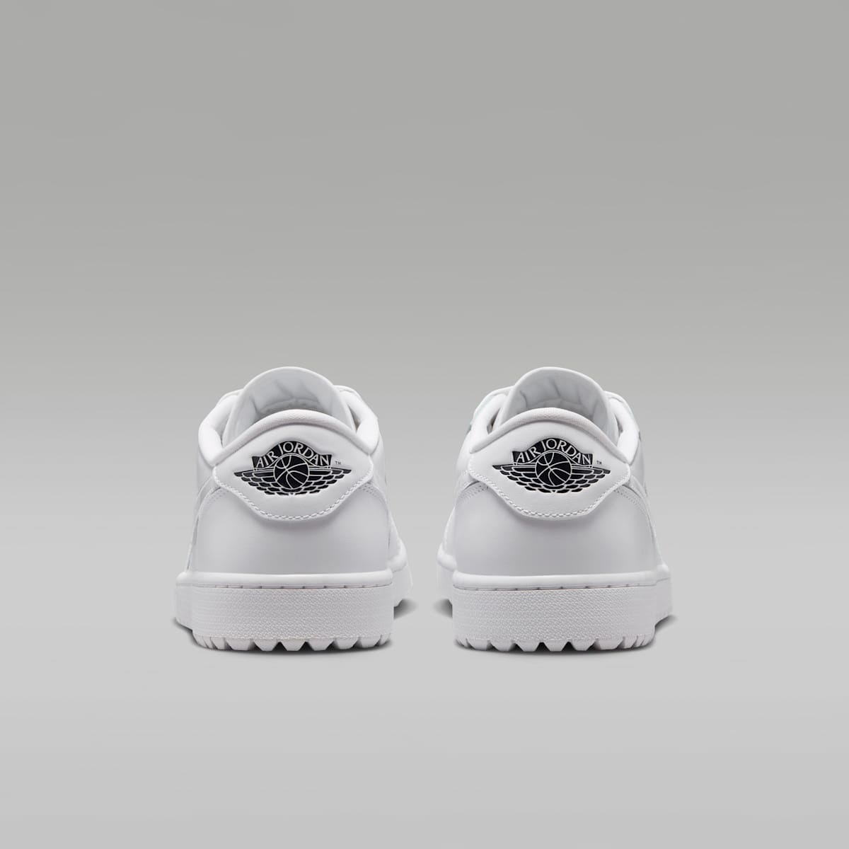Air Jordan 1 Low G Golf Shoes - White/Obsidian/White/White - Image 6