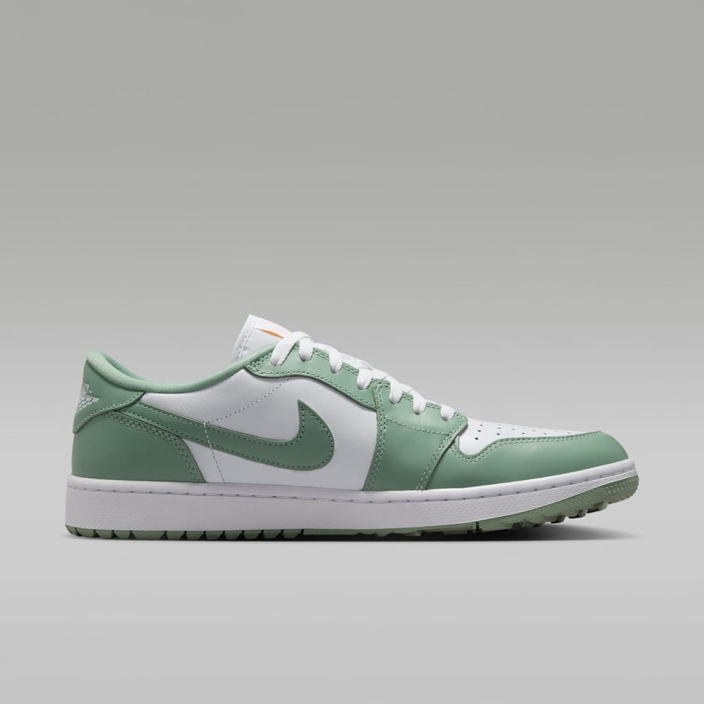 Women's Air Jordan 1 Low G Golf Shoes - Steam/White/Tangerine Tint/Steam