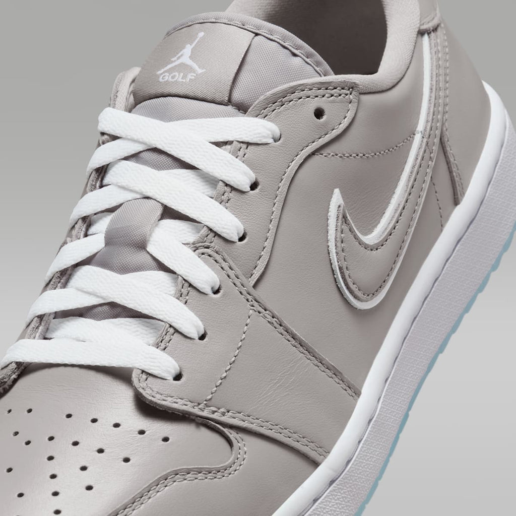 Air Jordan 1 Low G Golf Shoes - Medium Grey/Blue Tint/White - Image 7
