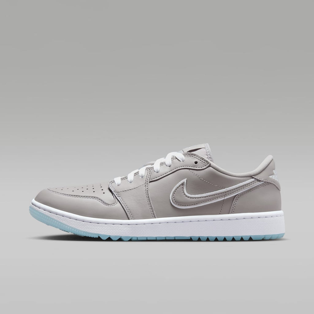 Air Jordan 1 Low G Golf Shoes - Medium Grey/Blue Tint/White - Image 1
