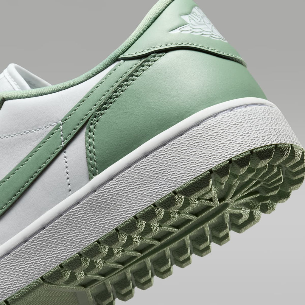 Women's Air Jordan 1 Low G Golf Shoes - Steam/White/Tangerine Tint/Steam