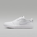 Air Jordan 1 Low G Golf Shoes - White/Obsidian/White/White - Image 1
