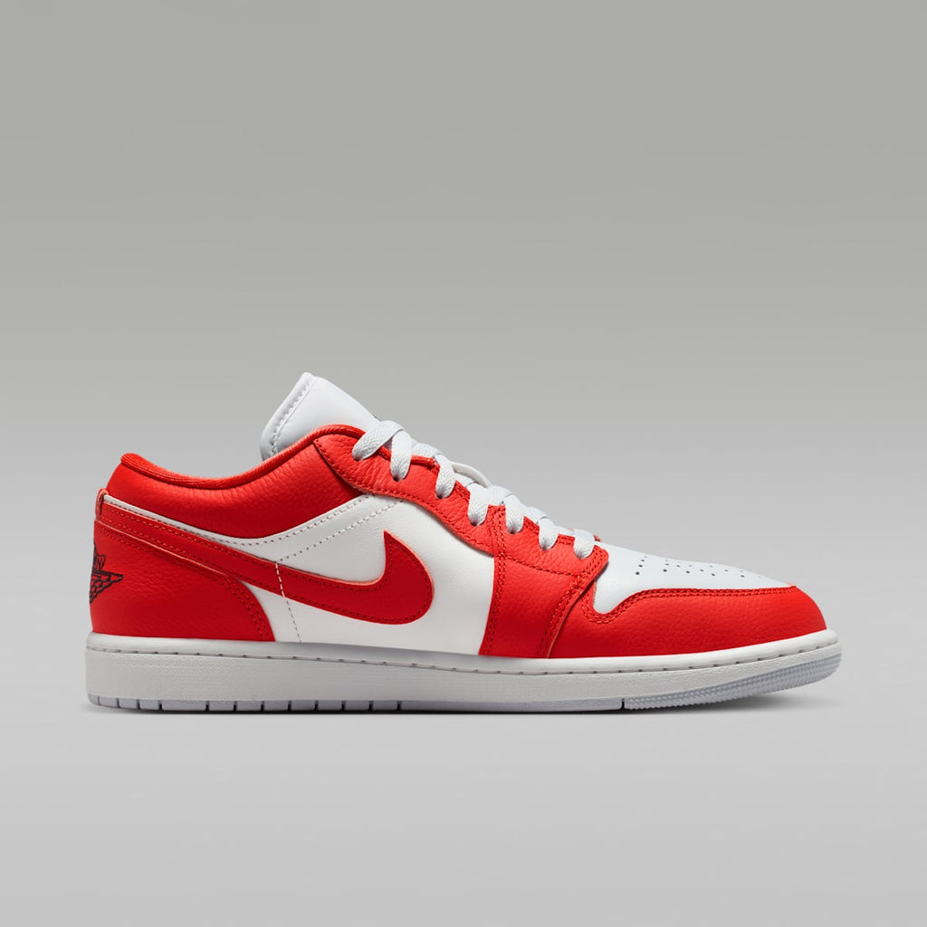 Air Jordan 1 Low SE Men's Shoes - Chile Red/Summit White/Pure Platinum/Black - Image 3