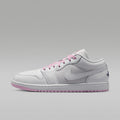 Air Jordan 1 Low SE Men's Shoes - Summit White/Light Arctic Pink/Silver - Image 1