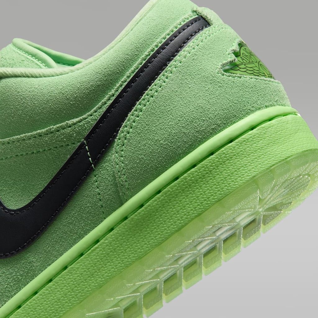 Air Jordan 1 Low SE Men's Shoes - Lime Blast/Lime Blast/Anthracite - Image 8