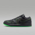 Air Jordan 1 Low SE Men's Shoes - Black/Scream Green/Dark Smoke Grey/Black - Image 1