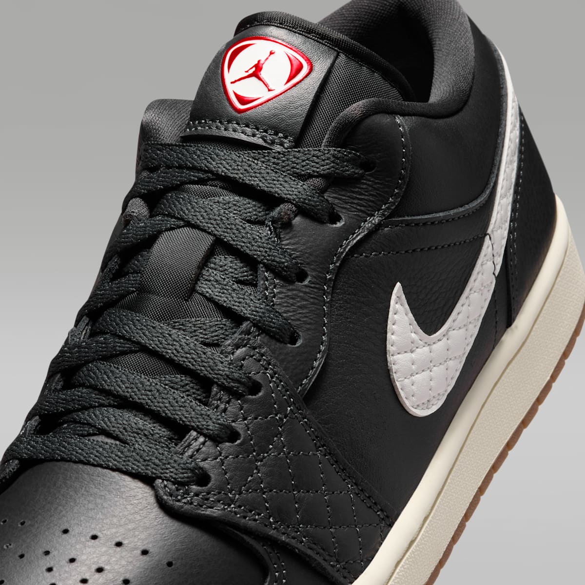Air Jordan 1 Low SE Men's Shoes - Off Noir/University Red/Game Royal/Sail - Image 7
