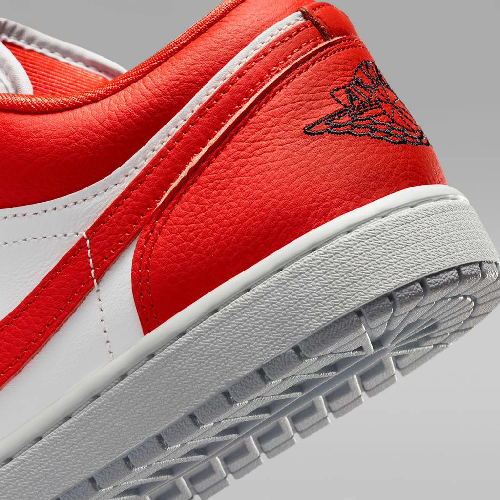 Air Jordan 1 Low SE Men's Shoes - Chile Red/Summit White/Pure Platinum/Black - Image 8