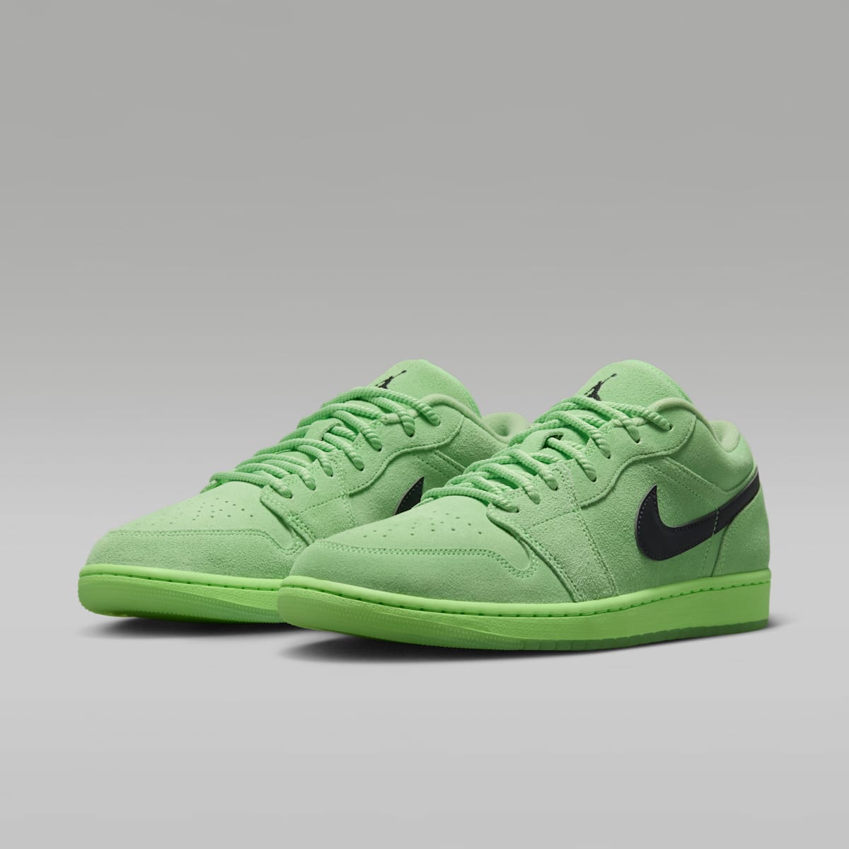 Air Jordan 1 Low SE Men's Shoes - Lime Blast/Lime Blast/Anthracite - Image 5