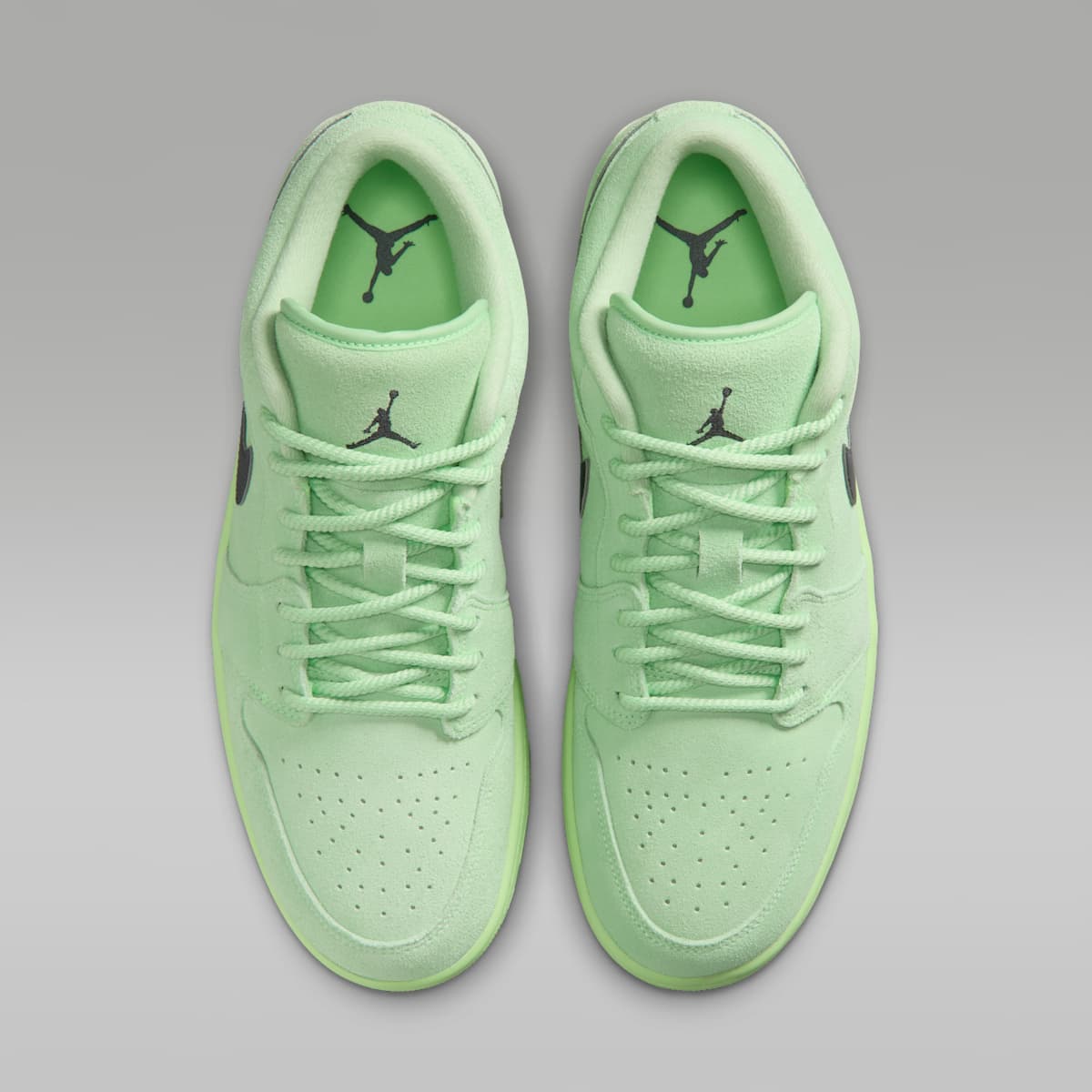 Air Jordan 1 Low SE Men's Shoes - Lime Blast/Lime Blast/Anthracite - Image 4