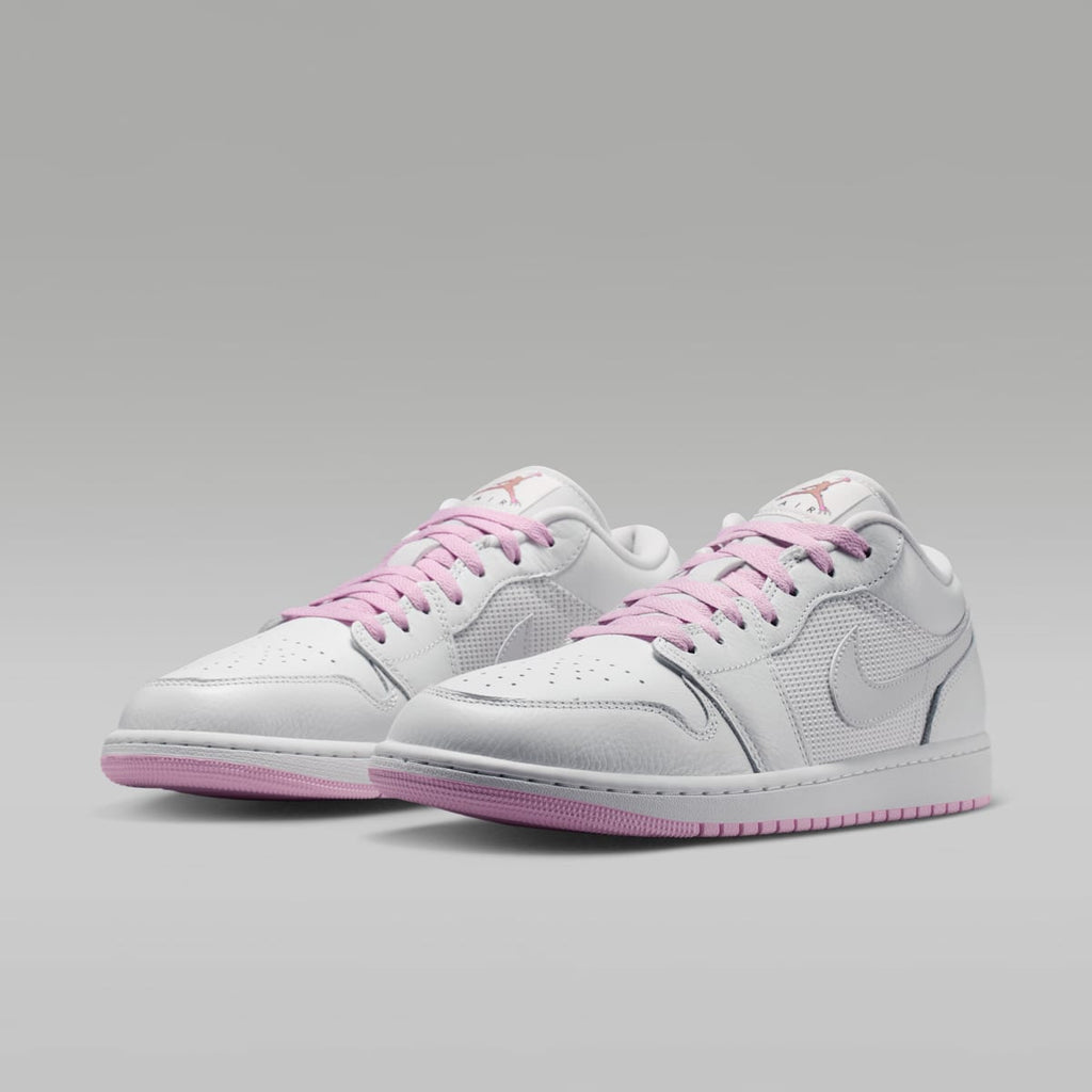 Air Jordan 1 Low SE Men's Shoes - Summit White/Light Arctic Pink/Silver - Image 5