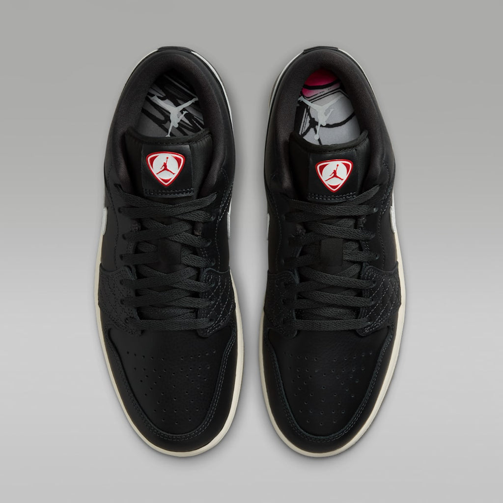 Air Jordan 1 Low SE Men's Shoes - Off Noir/University Red/Game Royal/Sail - Image 4