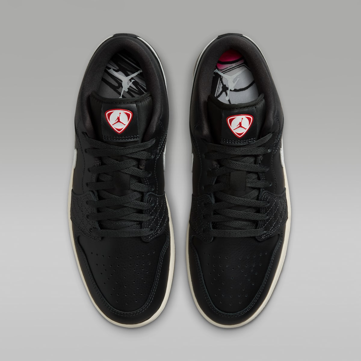 Air Jordan 1 Low SE Men's Shoes - Off Noir/University Red/Game Royal/Sail - Image 4