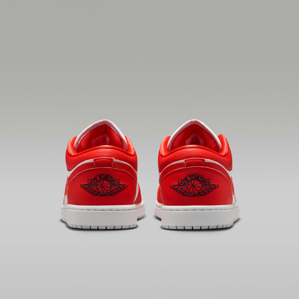 Air Jordan 1 Low SE Men's Shoes - Chile Red/Summit White/Pure Platinum/Black - Image 6