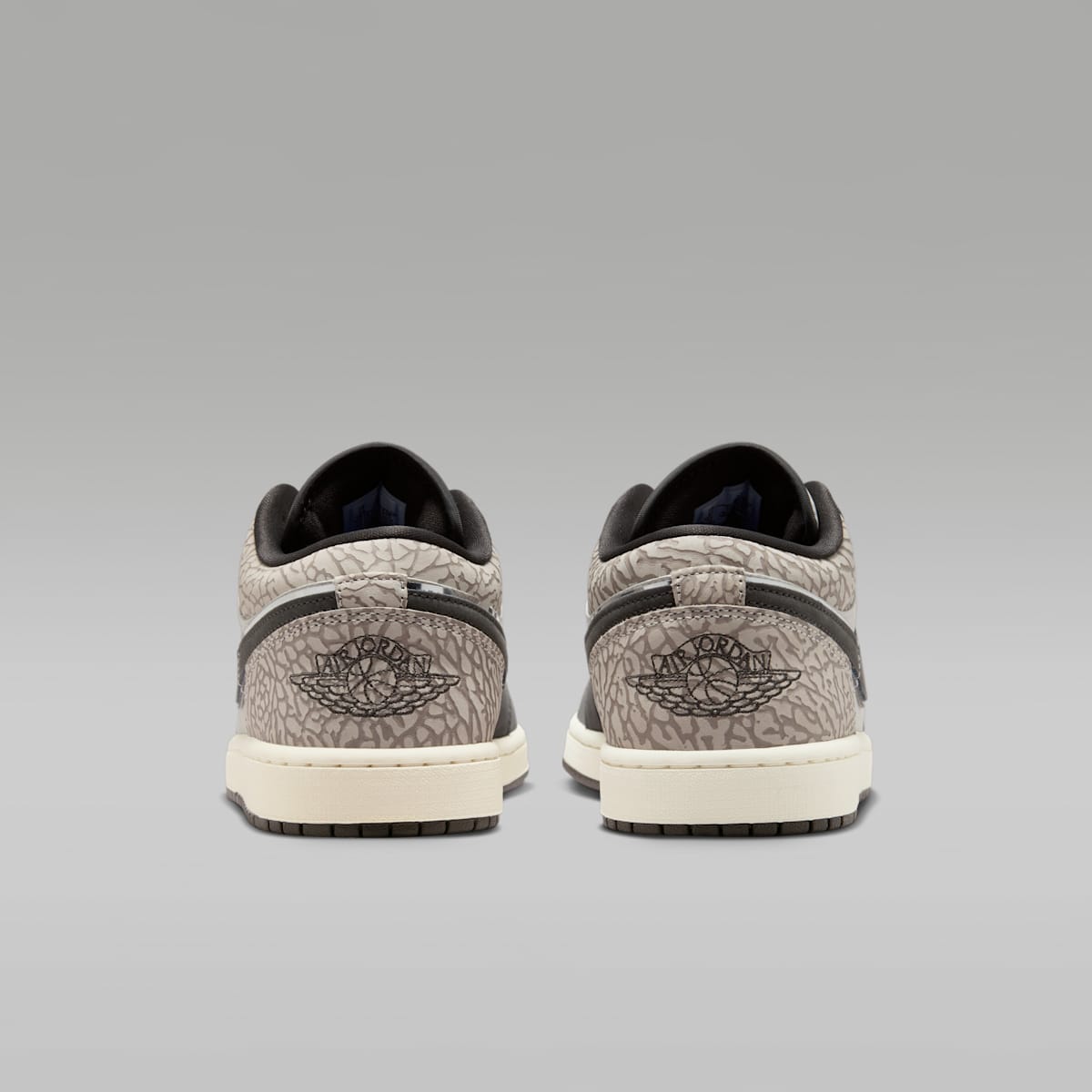 Air Jordan 1 Low SE Men's Shoes - Sail/Deep Pewter/Gamma Grey/Game Royal - Image 6