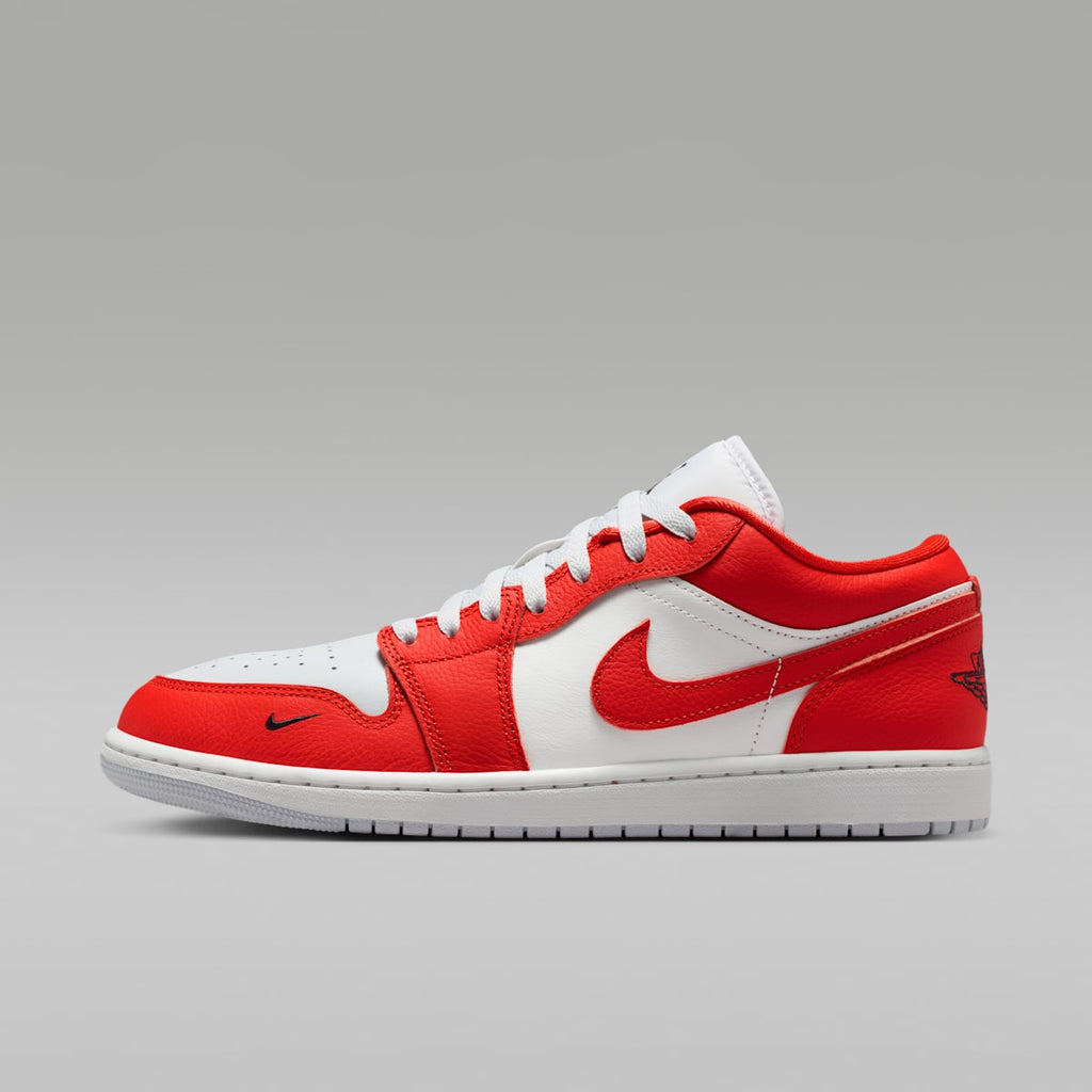 Air Jordan 1 Low SE Men's Shoes - Chile Red/Summit White/Pure Platinum/Black - Image 1