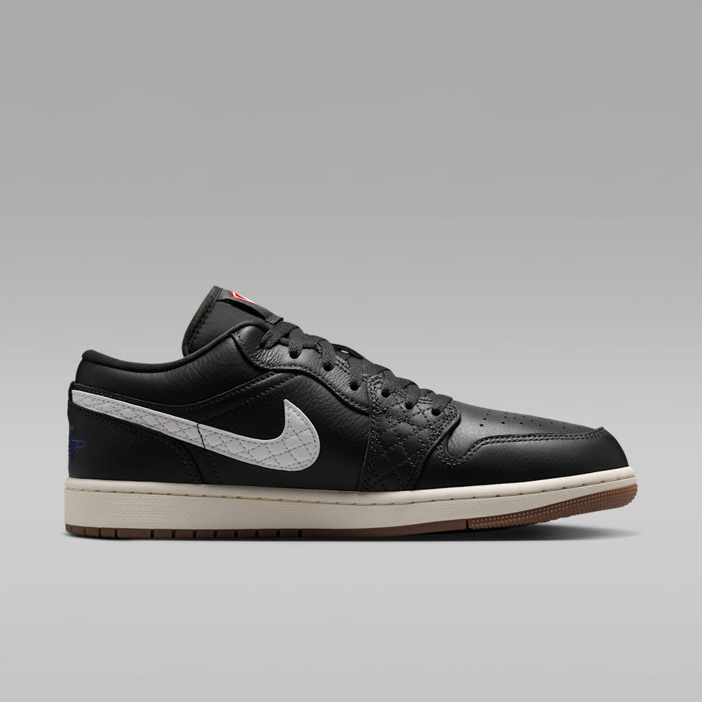 Air Jordan 1 Low SE Men's Shoes - Off Noir/University Red/Game Royal/Sail - Image 3