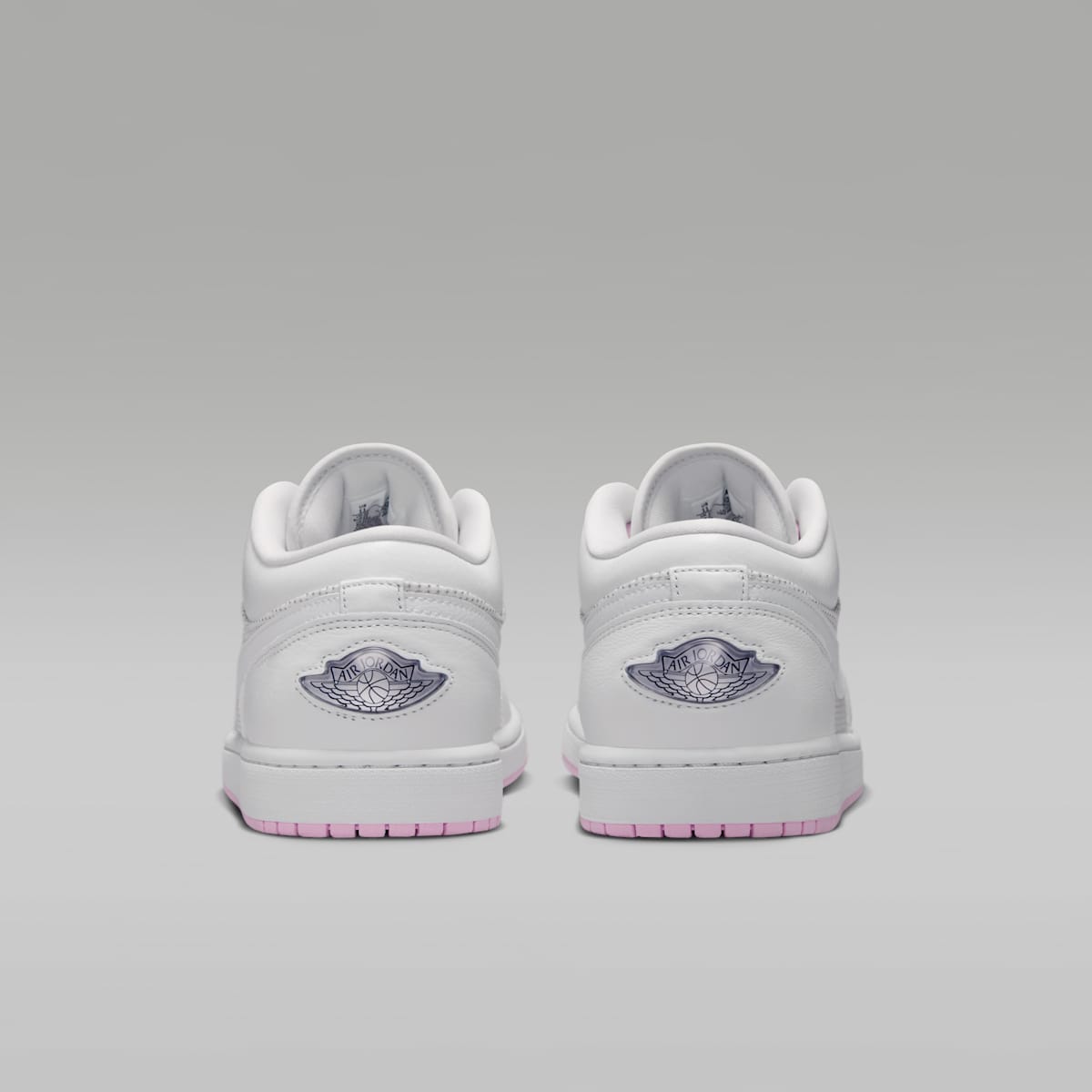 Air Jordan 1 Low SE Men's Shoes - Summit White/Light Arctic Pink/Silver - Image 6