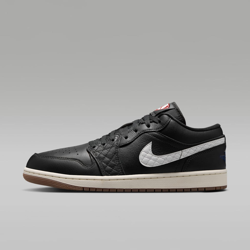 Air Jordan 1 Low SE Men's Shoes - Off Noir/University Red/Game Royal/Sail - Image 1