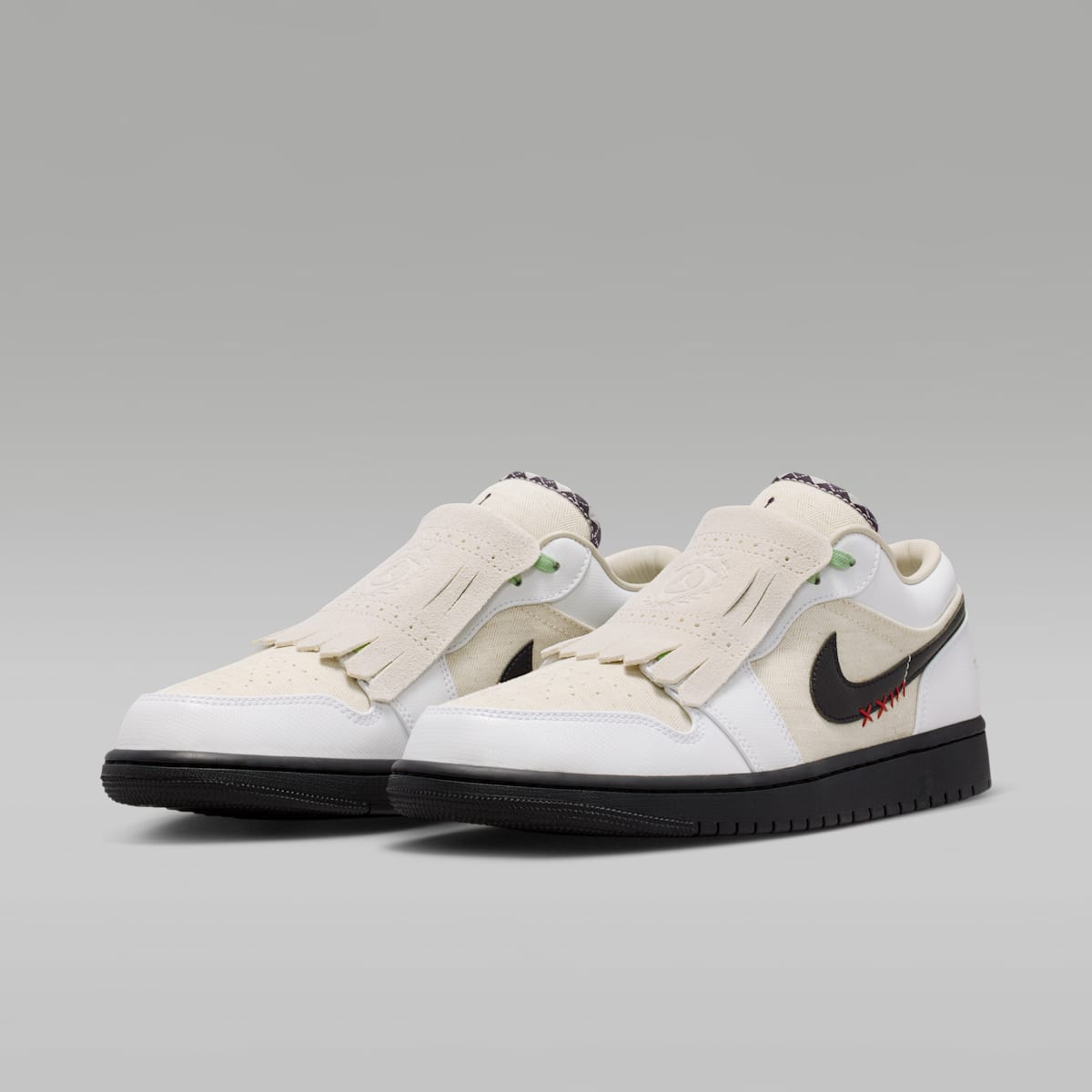 Air Jordan 1 Low SE Men's Shoes - Light Orewood Brown/Black/Steam/White - Image 5