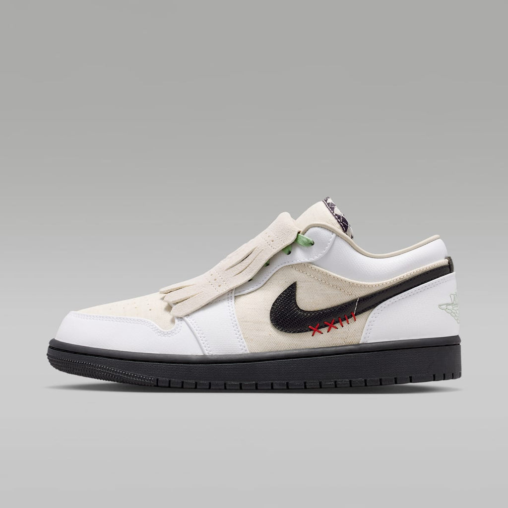 Air Jordan 1 Low SE Men's Shoes - Light Orewood Brown/Black/Steam/White - Image 1