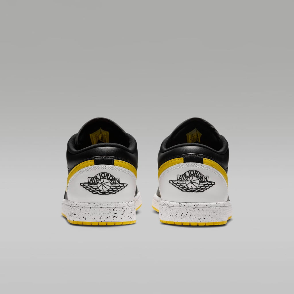 Air Jordan 1 Low SE Men's Shoes - Black/White/Tour Yellow - Image 6