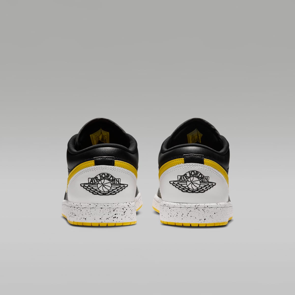 Air Jordan 1 Low SE Men's Shoes - Black/White/Tour Yellow - Image 6