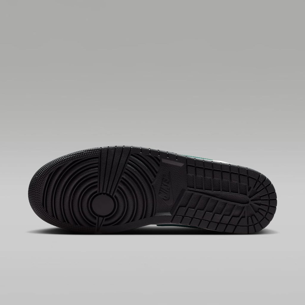 Air Jordan 1 Low Men's Shoes - Black/Gorge Green/Summit White - Image 2