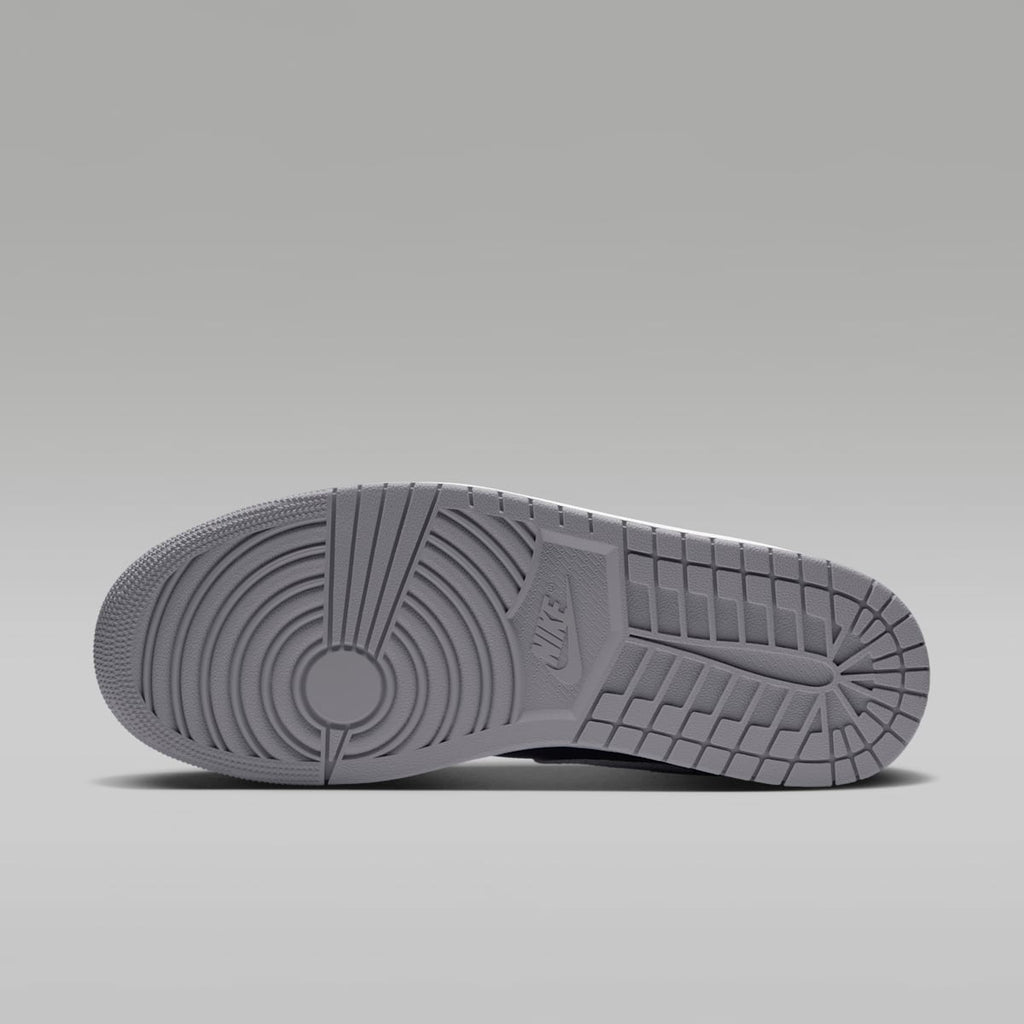Air Jordan 1 Low Men's Shoes - Tech Grey/White/College Navy - Image 2