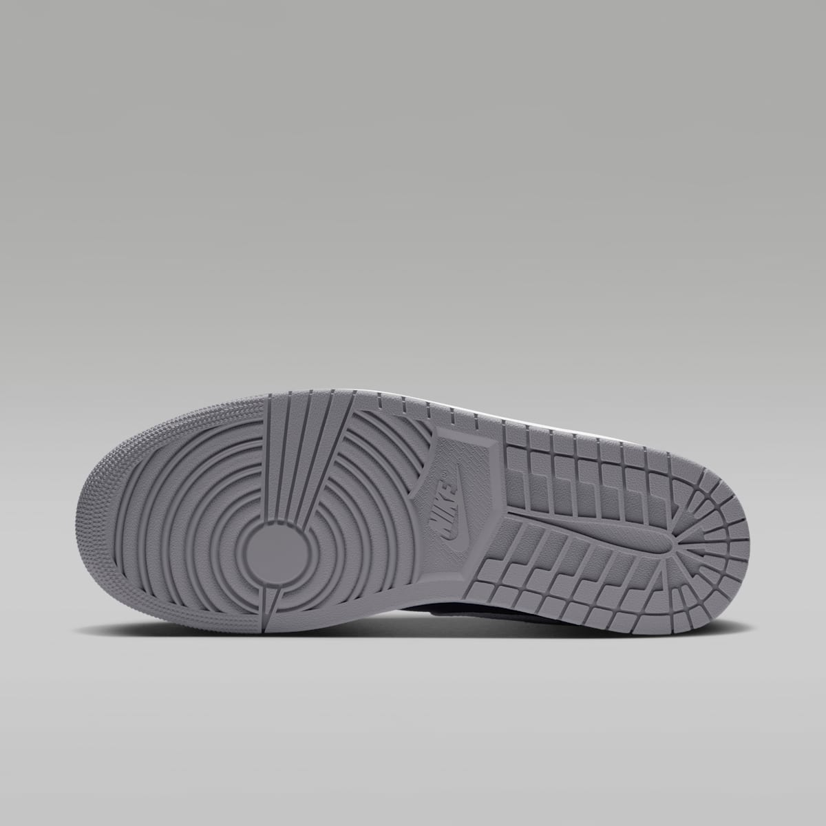 Air Jordan 1 Low Men's Shoes - Tech Grey/White/College Navy - Image 2