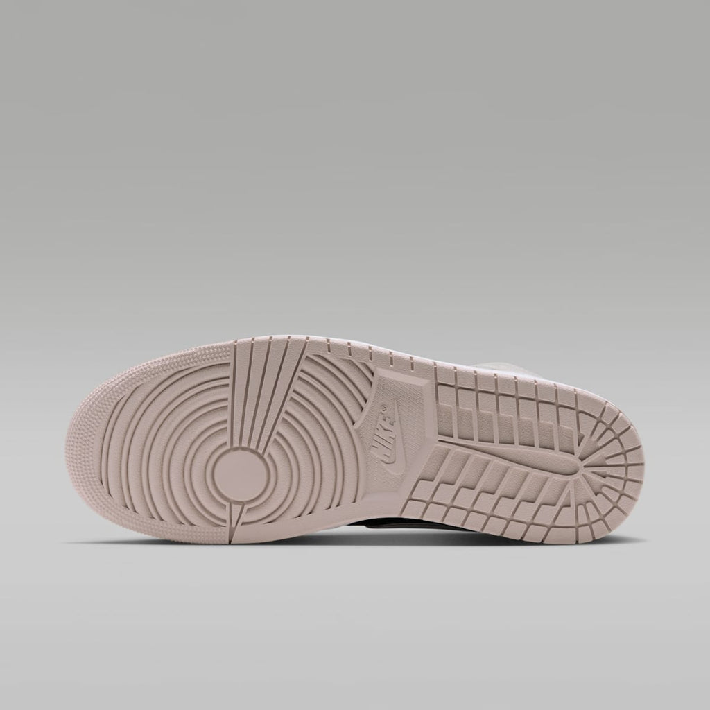 Air Jordan 1 Mid Men's Shoes - Light Orewood Brown/Midnight Spruce/White/Pale Ivory - Image 2