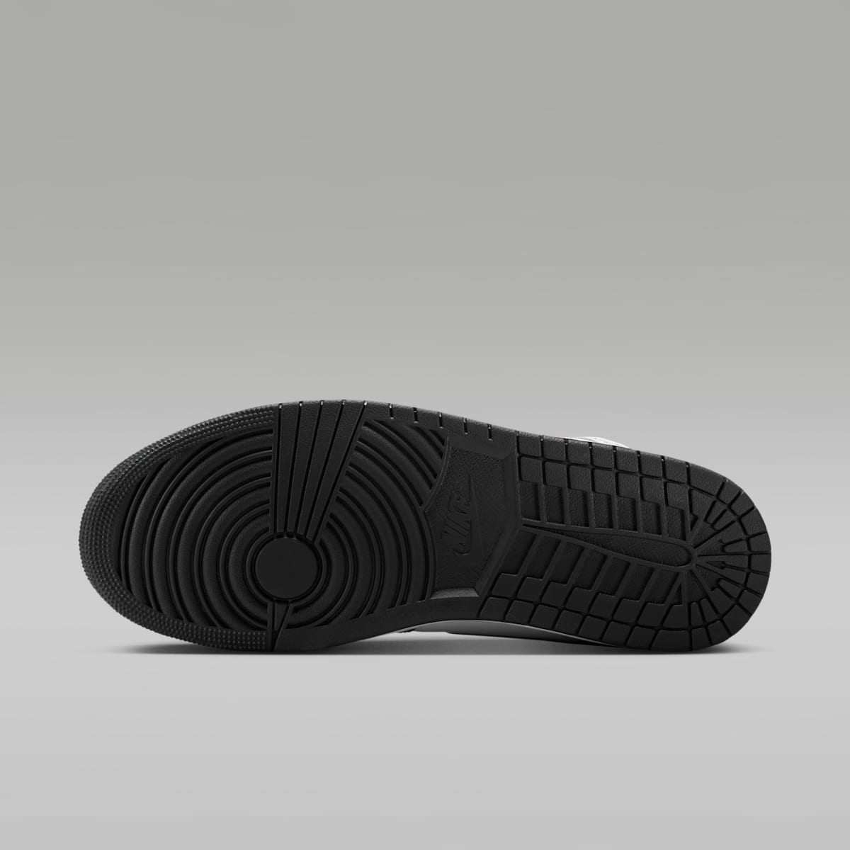 Air Jordan 1 Mid SE Men's Shoes - Black/White/Court Purple/Bright Mango - Image 2