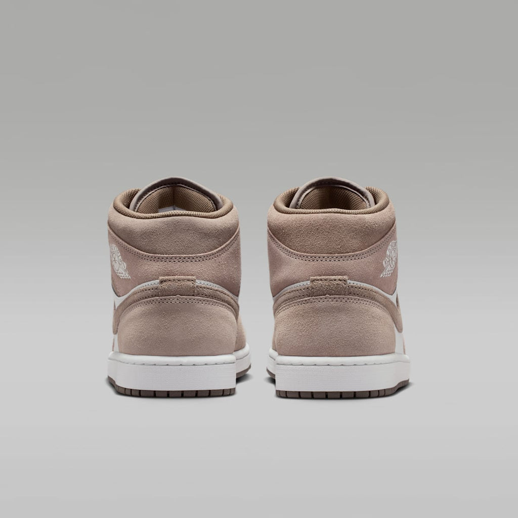 Air Jordan 1 Mid Men's Shoes - Enigma Stone/Summit White/Olive Grey - Image 6