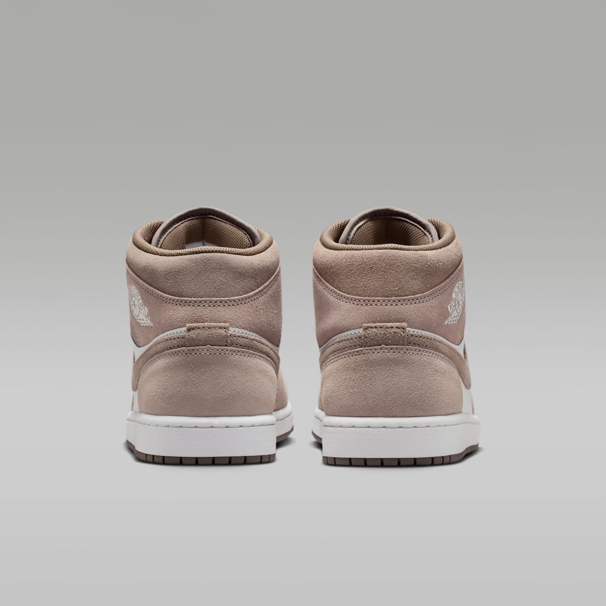 Air Jordan 1 Mid Men's Shoes - Enigma Stone/Summit White/Olive Grey - Image 6