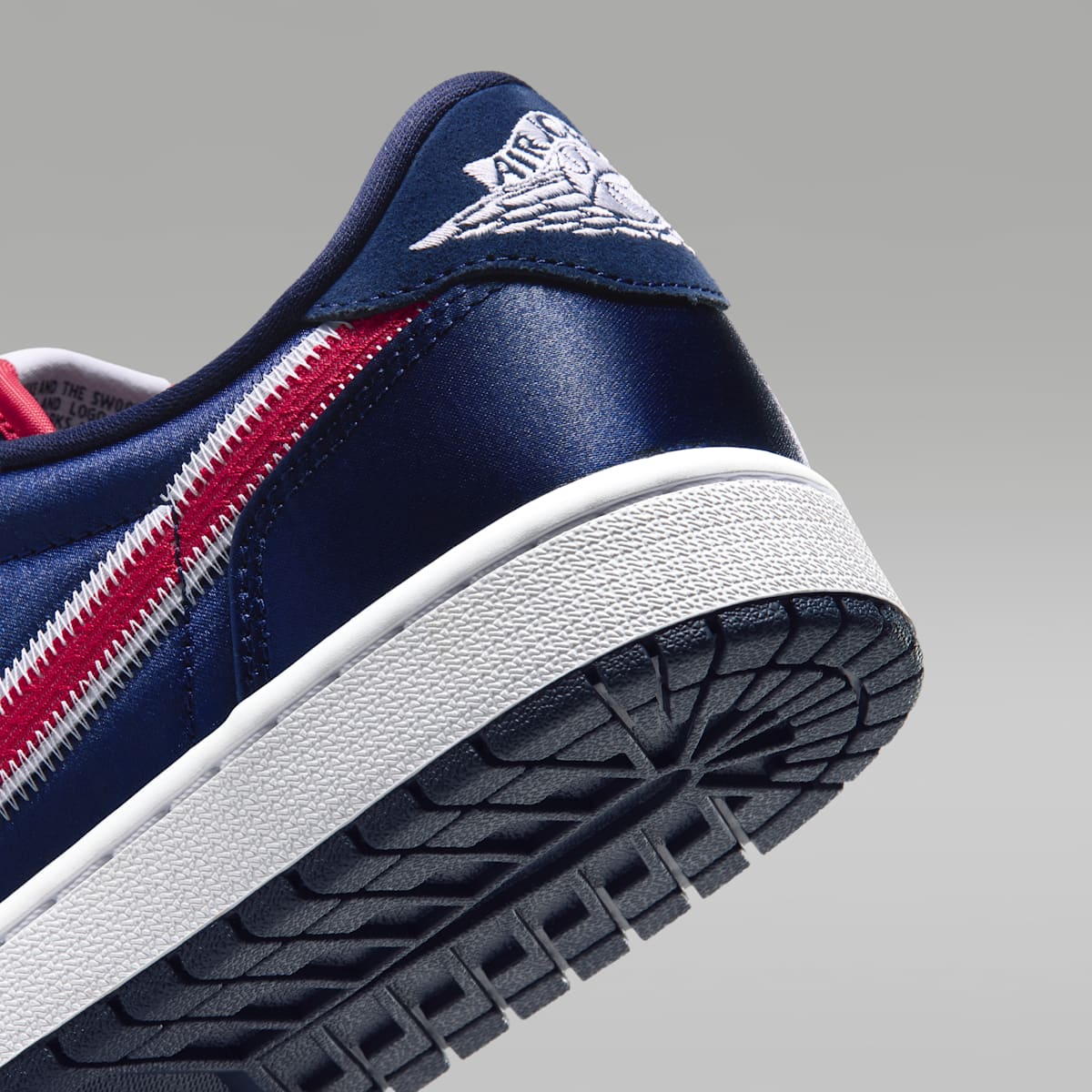 Air Jordan 1 Retro Low OG "Howard" Men's Shoes - College Navy/White/University Red - Image 8