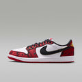 Air Jordan 1 Retro Low OG "Garden" Men's Shoes - Black/Summit White/Laser Fuchsia/Varsity Red - Image 1
